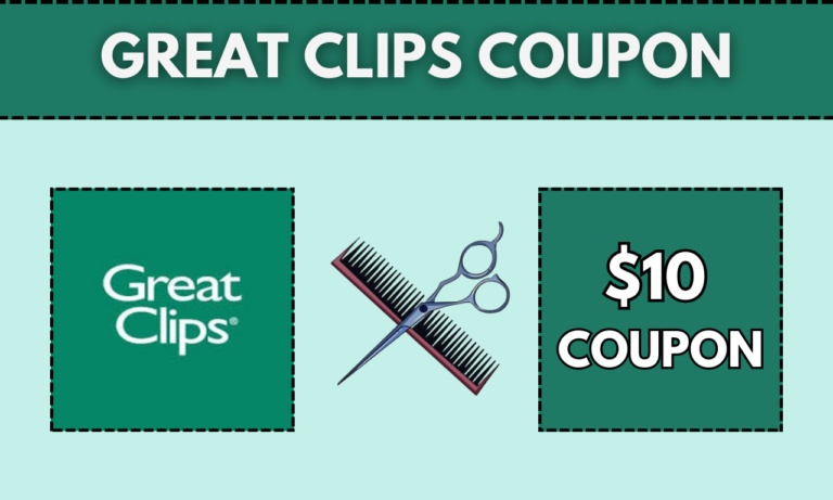 Great Clips $10 Coupon