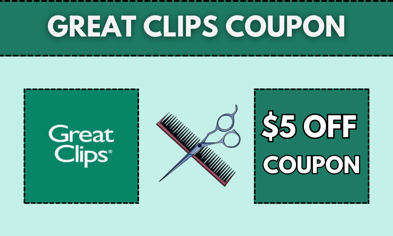 Great Clips $5 Off Coupon