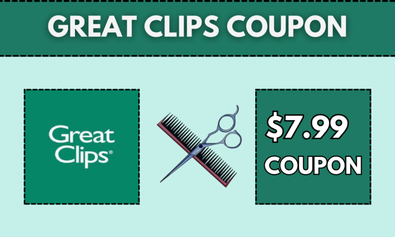 Great Clips $7.99 Coupon