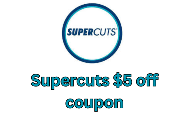 Supercuts $5 off coupon